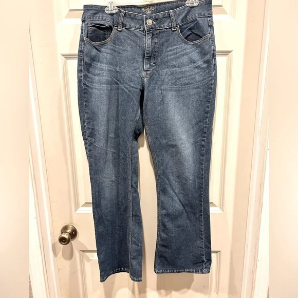 Riders by Lee Midrise‎ Bootcut Jeans size 14 P - Picture 1 of 7